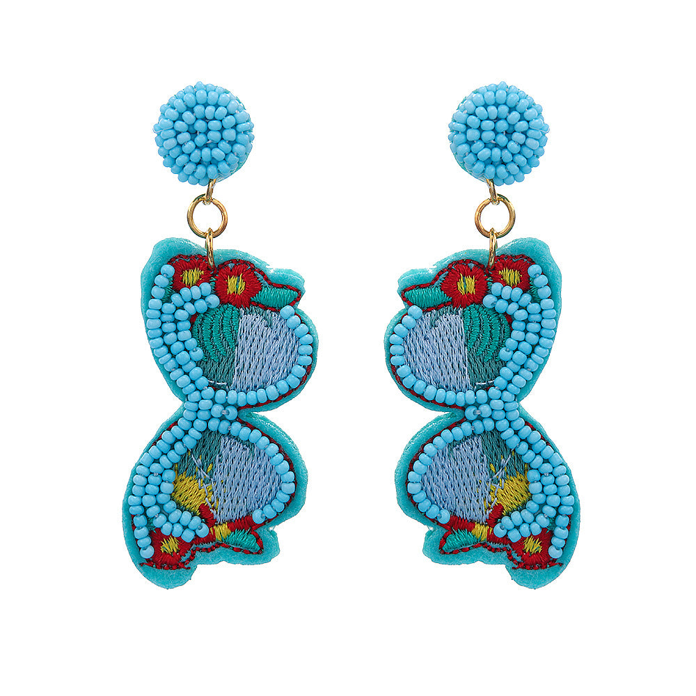 Wholesale Bohemian Handwoven Sunglasses and Bead Earrings